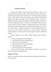 Organizacijos vizija ir misija 8 puslapis