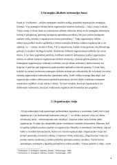 Organizacijos vizija, misija , filosofija, strateginės problemos ir tikslai 4 puslapis