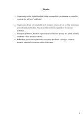 Organizacijos vizija, misija , filosofija, strateginės problemos ir tikslai 8 puslapis