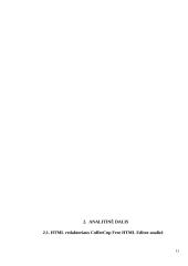 HTML redaktoriaus CoffeeCup Free HTML Editor analizė 11 puslapis