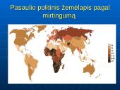 Pasaulio gyventojų skaičiaus kaita skaidrės 14 puslapis