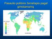 Pasaulio gyventojų skaičiaus kaita skaidrės 10 puslapis