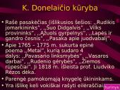 K. Donelaitis skaidrės 8 puslapis