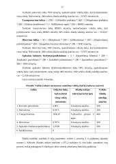 Laiko valdymu pagrįstos (TD ABC) išlaidų apskaitos sistemos praktinis taikymas L įmonėje 11 puslapis