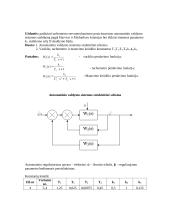 Automatinis valdymas ir automatizavimas 2 puslapis