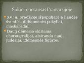 Šokio menas Renesanso epochoje 12 puslapis