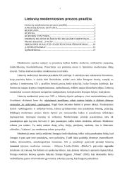 Lietuvių moderniosios prozos pradžia