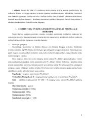 Statistikos ataskaita - STATISTICA programa 8 puslapis