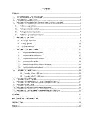 Projektas. Vaikų vežiojimas iš darželio po užsiėmimų namo. 2 puslapis