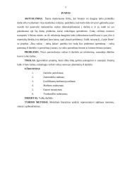 Projektas. Vaikų vežiojimas iš darželio po užsiėmimų namo. 3 puslapis