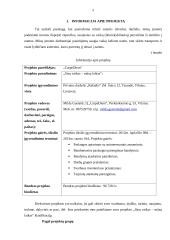 Projektas. Vaikų vežiojimas iš darželio po užsiėmimų namo. 4 puslapis