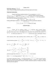 Dviejų normaliųjų atsitiktinių dydžių parametrinių hipotezių tikrinimas 2 puslapis