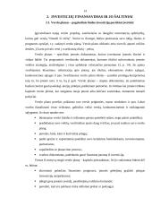 Investicijos ir jų finansavimas 13 puslapis