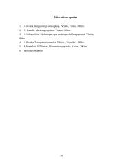 Transporto įmonės „UAB  TransDea" veiklos organizavimo projektas 20 puslapis