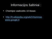 Vitaminai skaidrės 19 puslapis