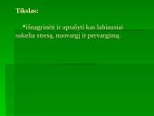 Stresas, nuovargis, pervargimas 2 puslapis