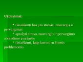 Stresas, nuovargis, pervargimas 3 puslapis