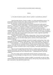 L. Dovydėno literatūrinės pasakos „Pamotė ir podukra“ tautosakiškumo problema