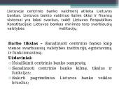 Centrinis bankas skaidrės 2 puslapis