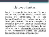 Centrinis bankas skaidrės 3 puslapis