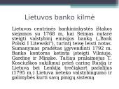 Centrinis bankas skaidrės 4 puslapis