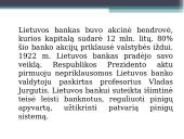 Centrinis bankas skaidrės 6 puslapis