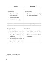 Integrated Business Simulation Report 16 puslapis