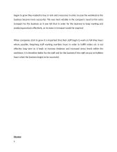 Integrated Business Simulation Report 6 puslapis