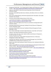 Performance Management and Reward Report 19 puslapis