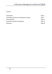 Performance Management and Reward Report 4 puslapis