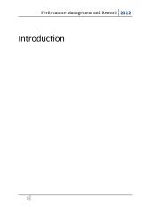 Performance Management and Reward Report 5 puslapis