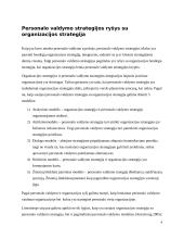 Personalo vadybos strateginiai aspektai 5 puslapis