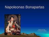 Napoleonas Bonapartas pristatymas