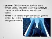 Teisinis subjektas – įmonė. Teisiniai įmonių tipai Lietuvoje ir jų palyginimas 2 puslapis