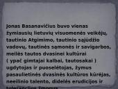 Jonas Basanavičius istorijos skaidrės 4 puslapis