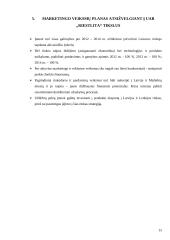 UAB „Riestlita“ marketingo veiklą įtakojantys veiksniai, formuojantys marketingo kompleksą bei strategijas specializacijos praktika 15 puslapis