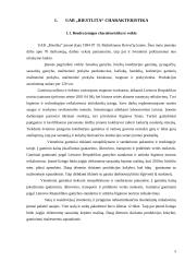 UAB „Riestlita“ marketingo veiklą įtakojantys veiksniai, formuojantys marketingo kompleksą bei strategijas specializacijos praktika 5 puslapis