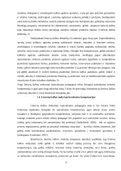 Socialinės gerovės ir negalės studijų fakulteto studentų dalykinis pasirengimas studijuoti lietuvių kalbos didaktiką, kompetencijos reikalingos lietuvių kalbos mokytojui 7 puslapis
