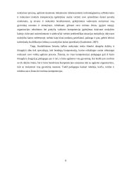 Socialinės gerovės ir negalės studijų fakulteto studentų dalykinis pasirengimas studijuoti lietuvių kalbos didaktiką, kompetencijos reikalingos lietuvių kalbos mokytojui 9 puslapis