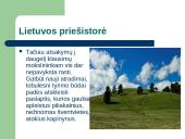 Lietuvos priešistorė skaidrės 3 puslapis