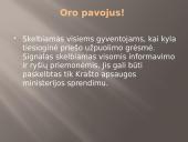 Civilinės saugos signalai skaidrės 10 puslapis