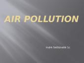 Slides about air pollution