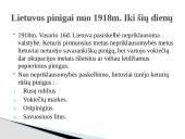 Pinigų atsiradimas pasaulyje ir Lietuvos pinigų raida iki šių dienų 10 puslapis