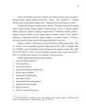 UAB „Vestchema“ veiklą reglamentuojantys teisės aktai 11 puslapis