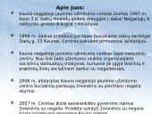 Kauno neįgaliojo jaunimo užimtumo centras 2 puslapis