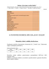 Statistinių duomenų rinkimas, sisteminimas ir analizė 14 puslapis