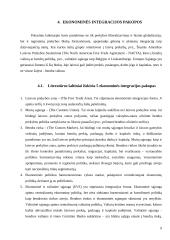 Ekonominės integracijos pakopos 9 puslapis