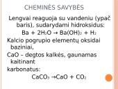 Kalcio pogrupio elementai. Šarminių žemių metalai 12 puslapis