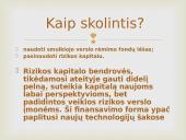 Lėšų poreikis ir finansavimo šaltiniai 12 puslapis