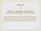 Lėšų poreikis ir finansavimo šaltiniai 16 puslapis